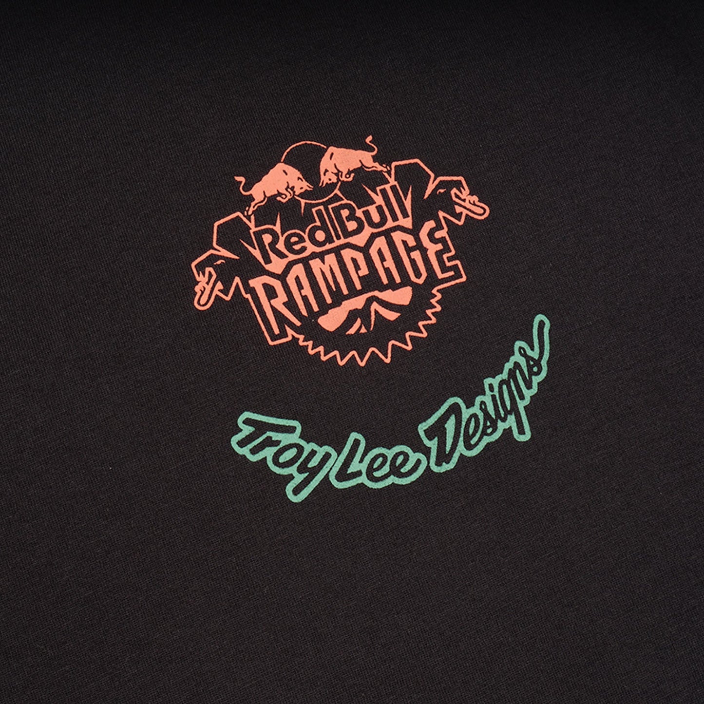 Short Sleeve Tee Troy Lee Designs X Redbull Rampage Intergalactic Coal