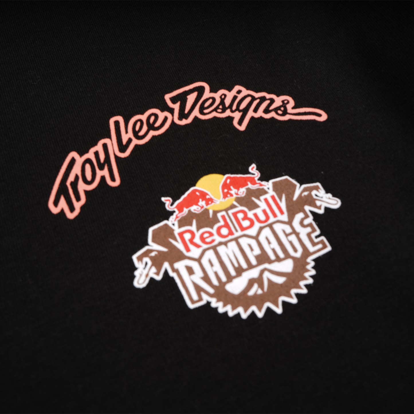 Short Sleeve Tee Troy Lee Designs X Redbull Rampage Valley of Gods Black