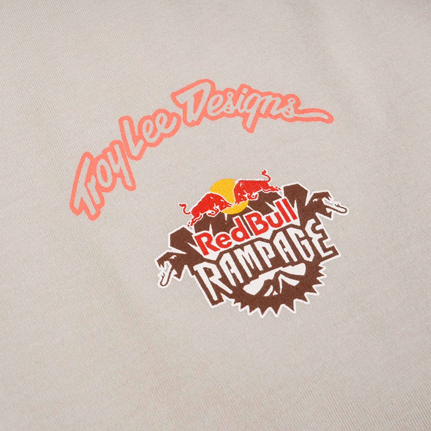 Short Sleeve Tee Troy Lee Designs X Redbull Rampage Valley of Gods Bone