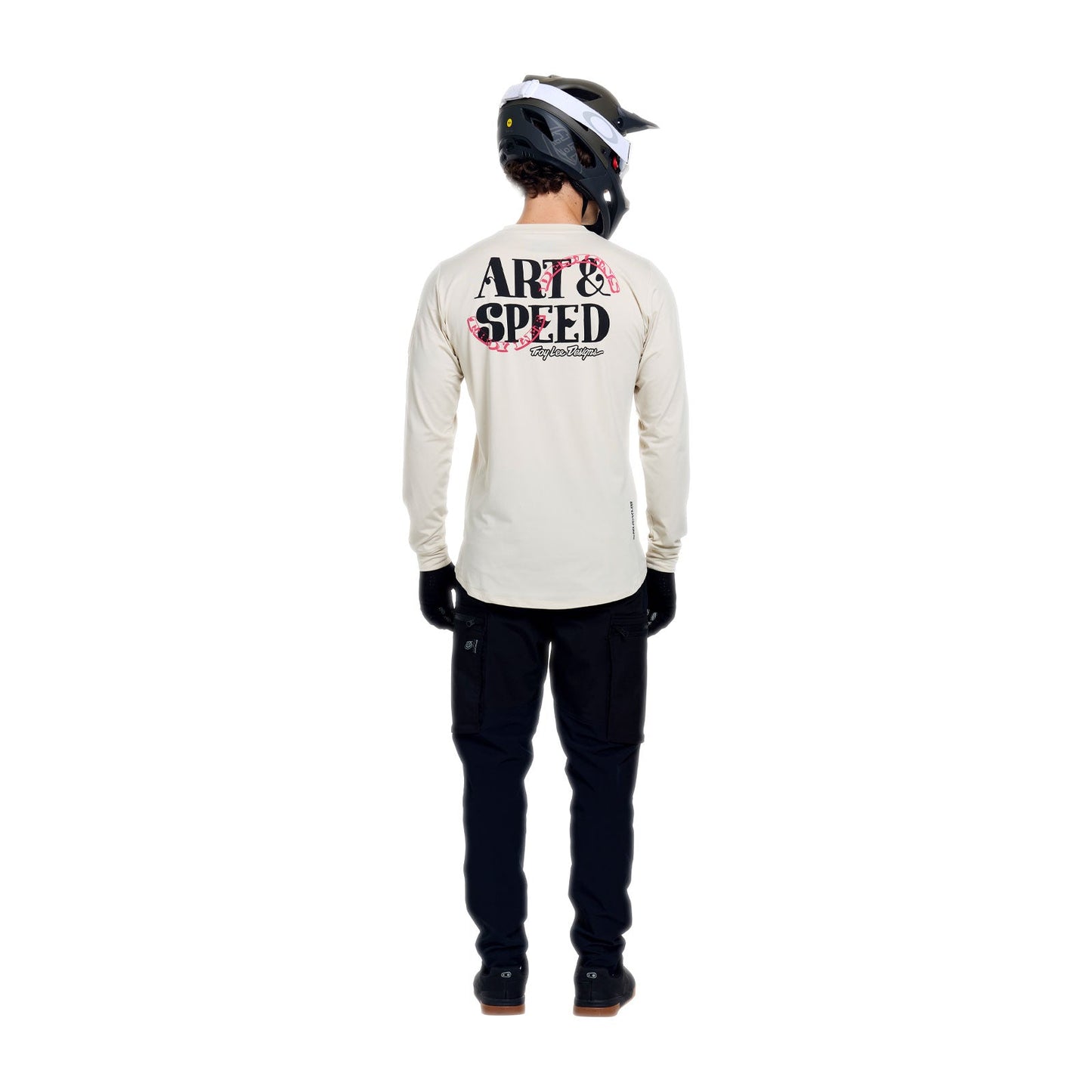 Ruckus Ride LS Tee Art and Speed Pumice