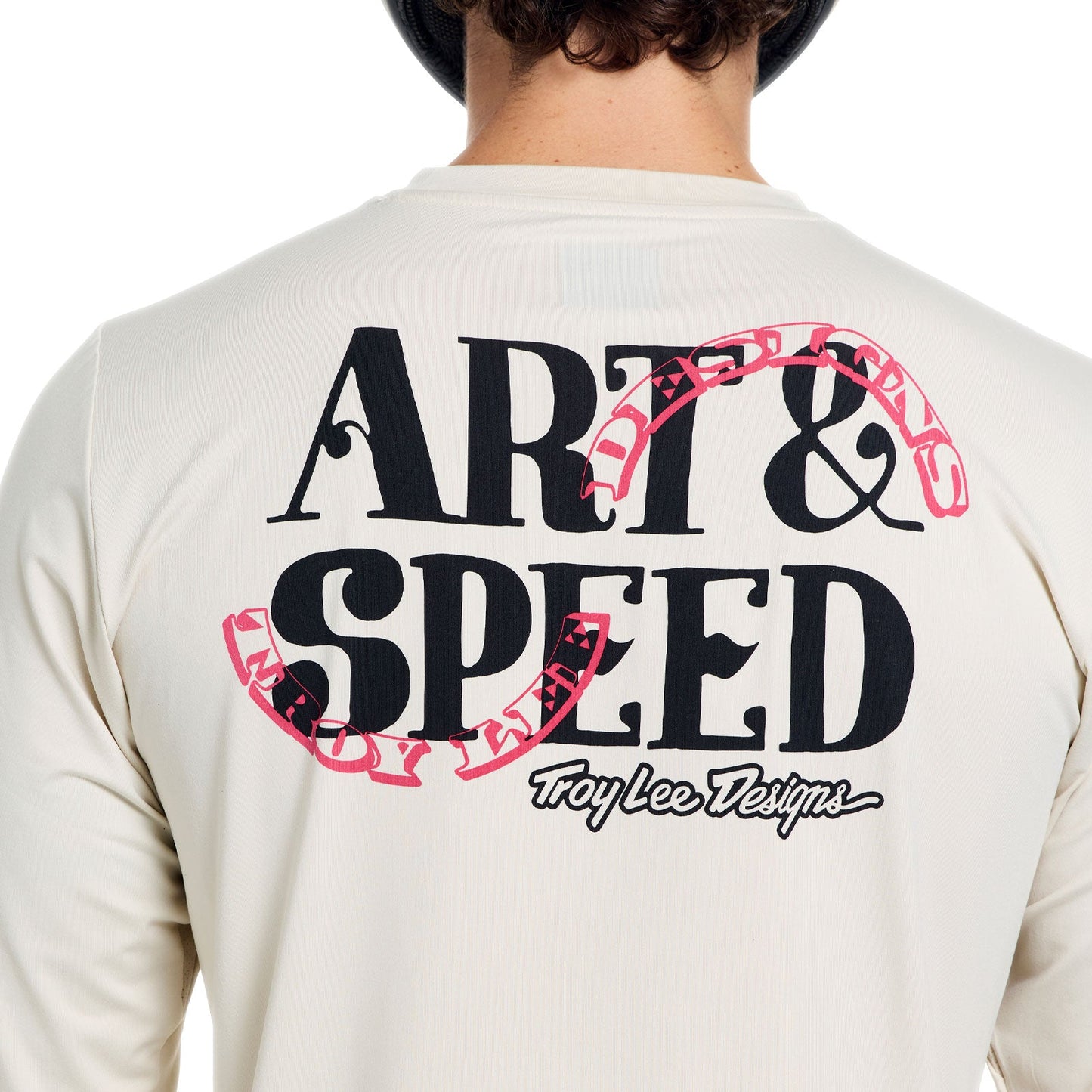 Ruckus Ride LS Tee Art and Speed Pumice