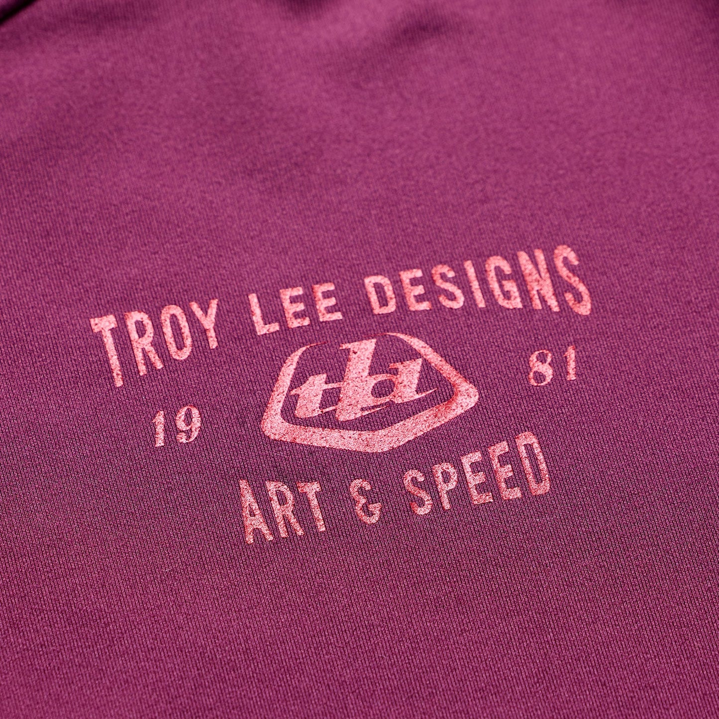 Ruckus Ride LS Tee Lockdown Sangria