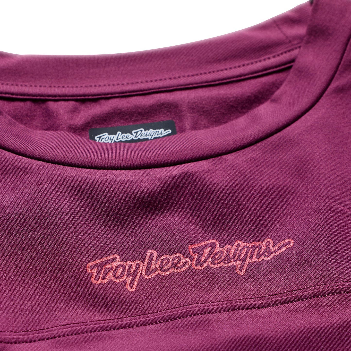 Ruckus Ride 3/4 Tee Mono Sangria