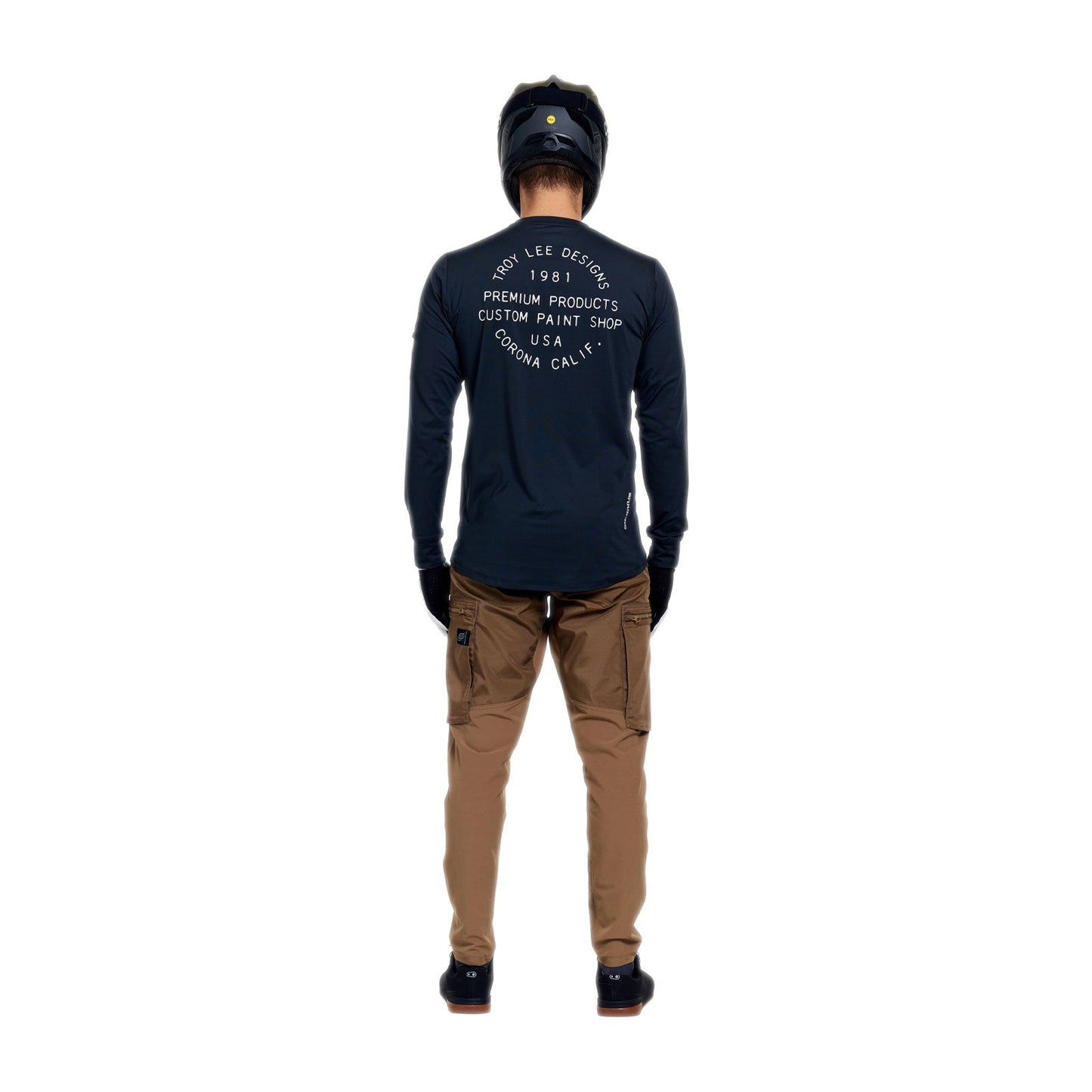 Ruckus Ride LS Tee Pressed Carbon