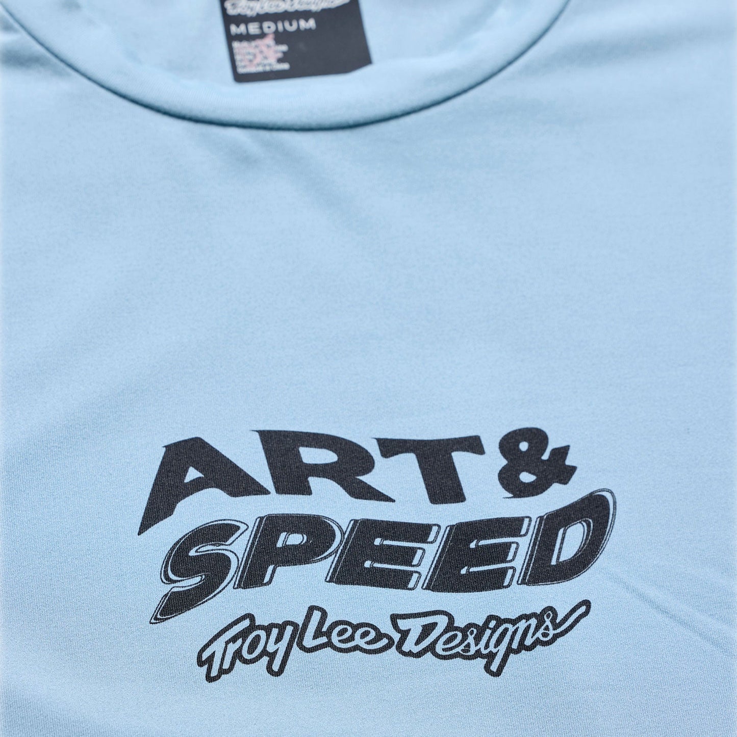 Ruckus Ride LS Tee Waves Dawn Blue