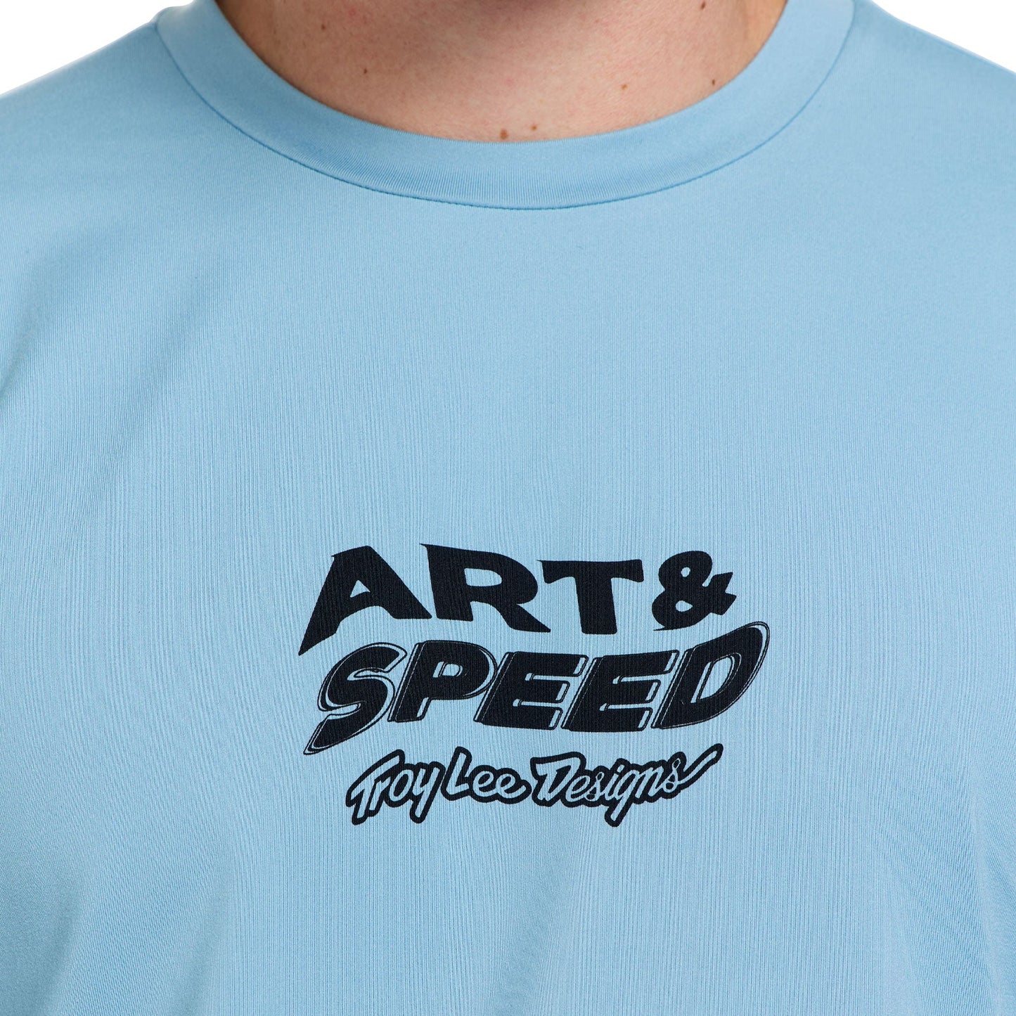 Ruckus Ride LS Tee Waves Dawn Blue