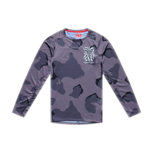 Skyline Pro LS Jersey Flow Camo Carbon