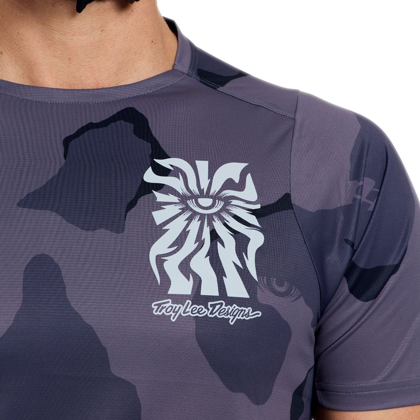 Skyline Pro SS Jersey Flow Camo Carbon