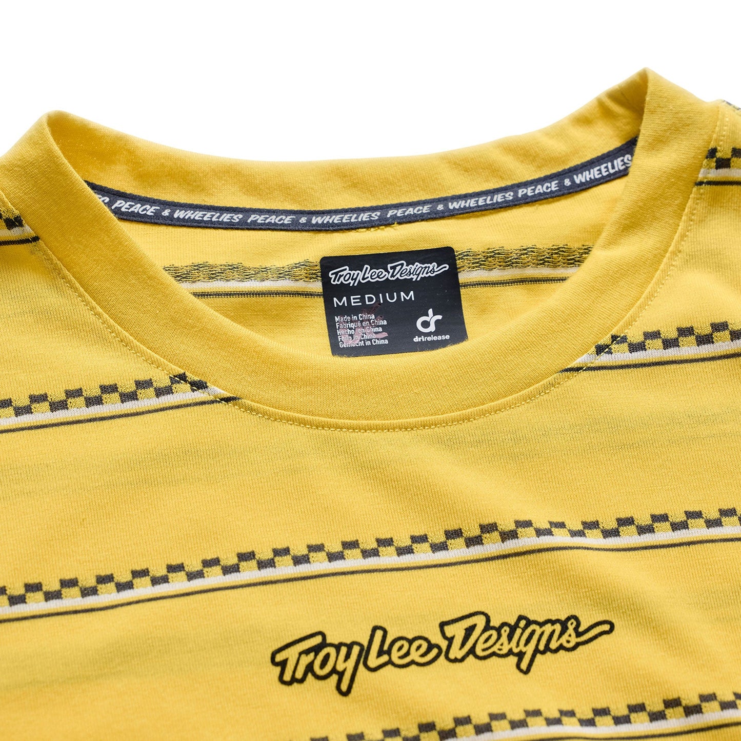 Skyline Ride SS Tee Checked Out Butter