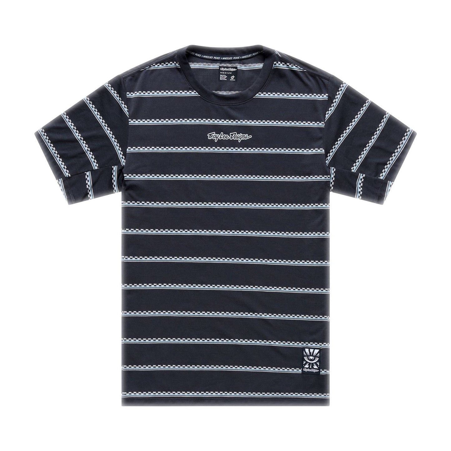 Skyline Ride SS Tee Checked Out Carbon