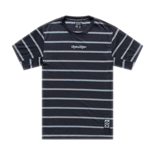 Skyline Ride SS Tee Checked Out Carbon