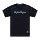 Skyline Ride SS Tee Signature Black / Real Teal