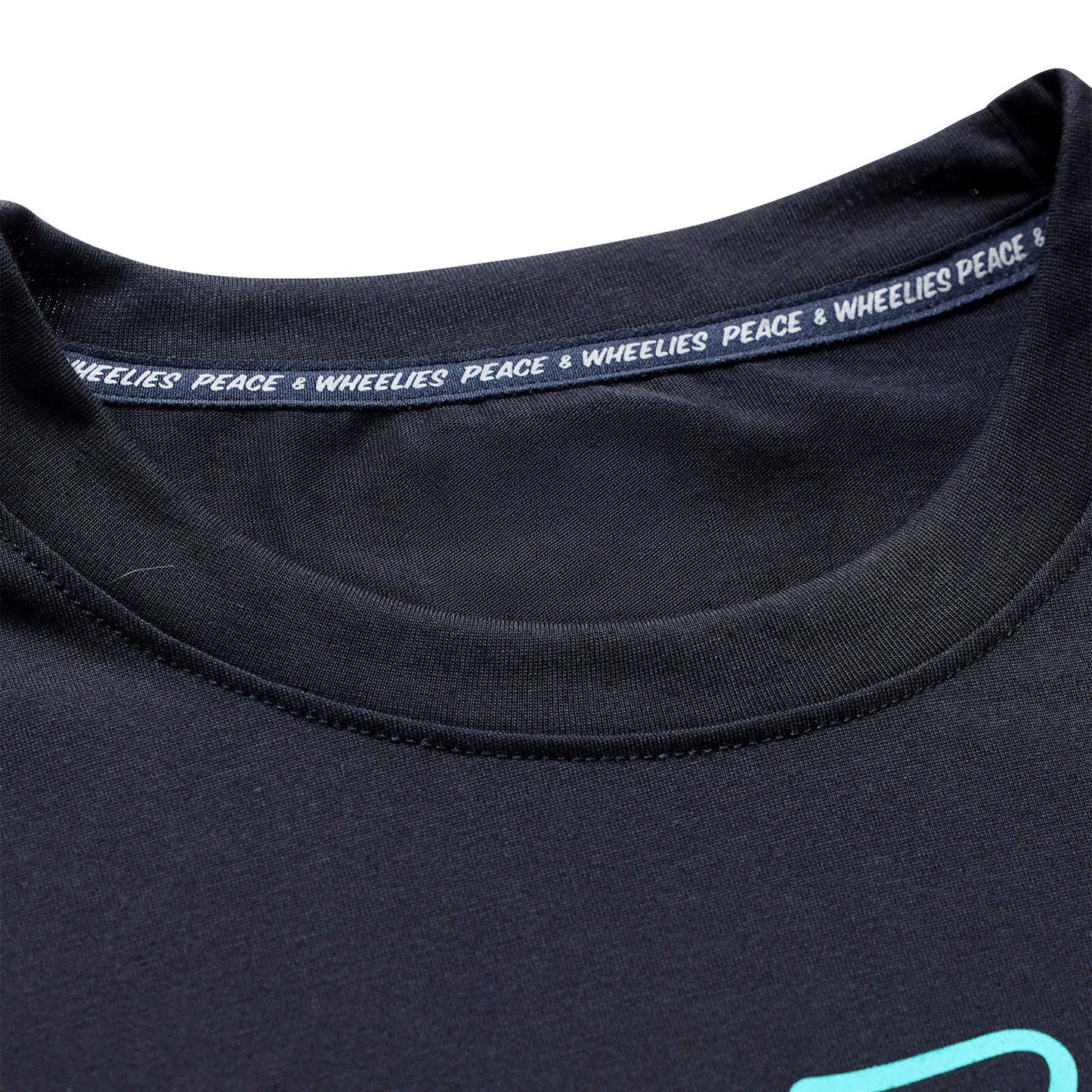 Skyline Ride SS Tee Signature Black / Real Teal