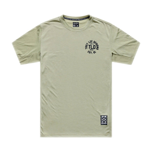 Skyline Ride SS Tee Stamps Sage