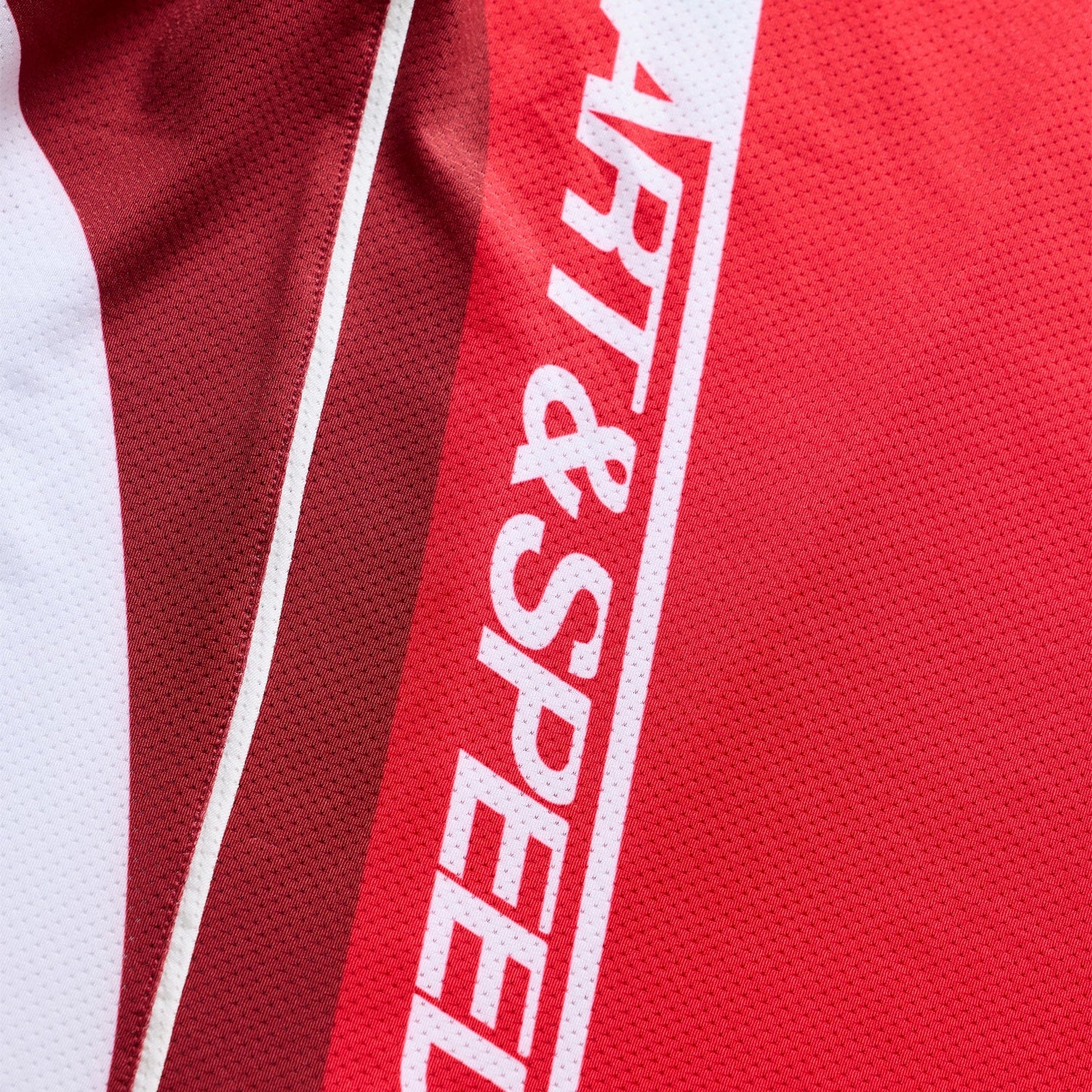 SE Pro LS Jersey Salvo Red / White