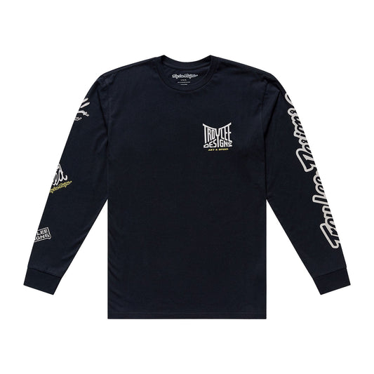 Long Sleeve Tee Handlebar Black