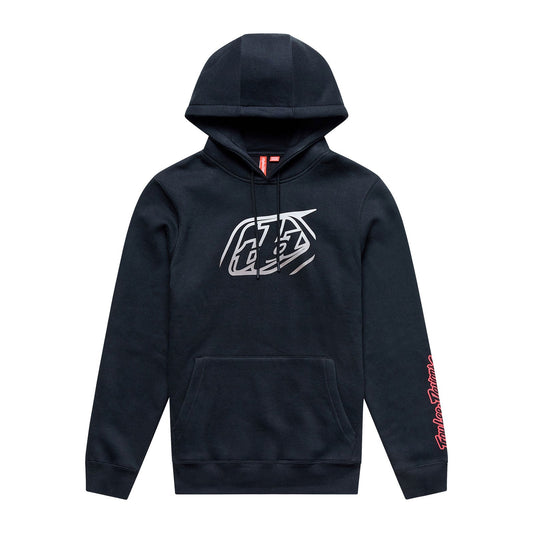 Pullover Hoodie Badge Black / Gray
