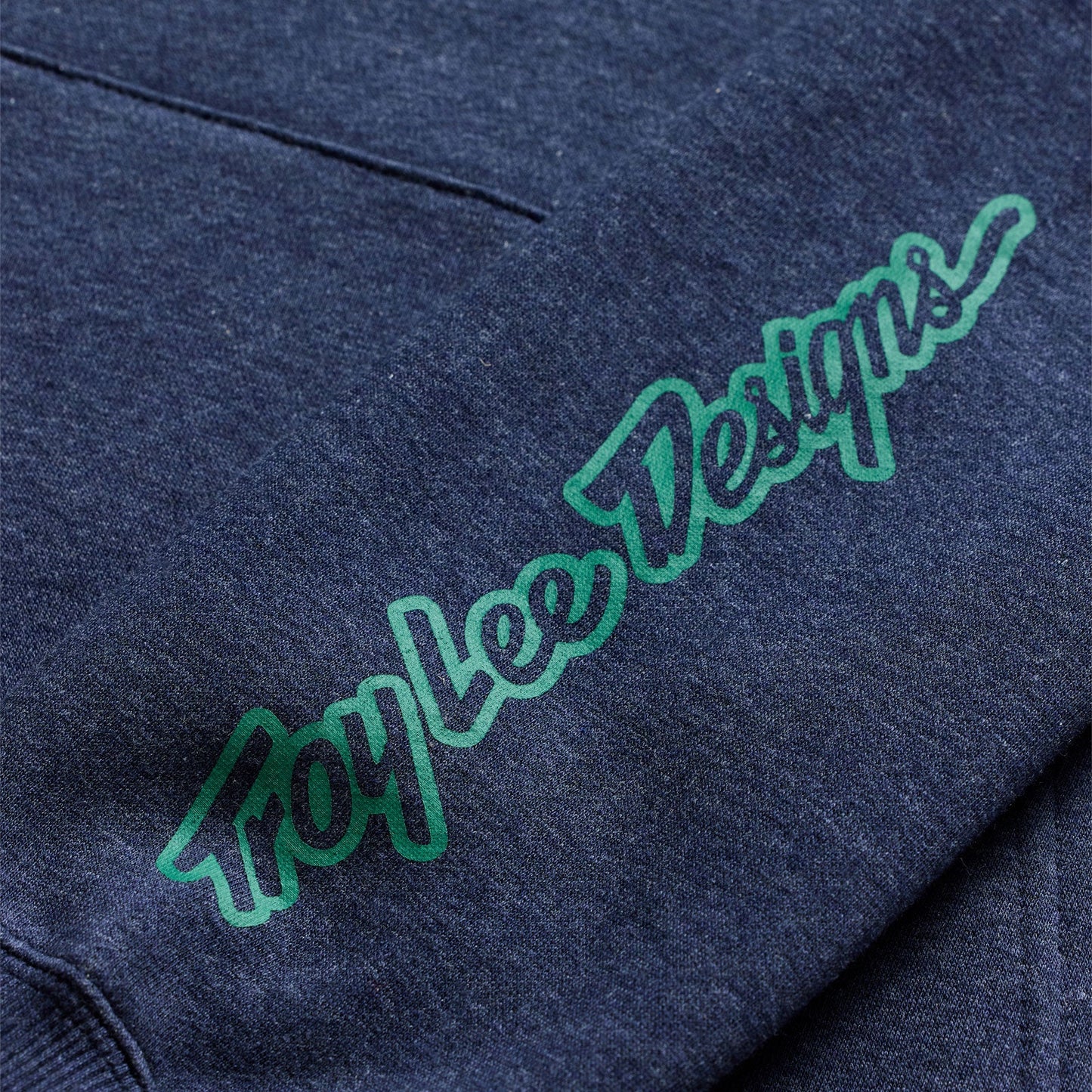 Pullover Hoodie Badge Navy Heather