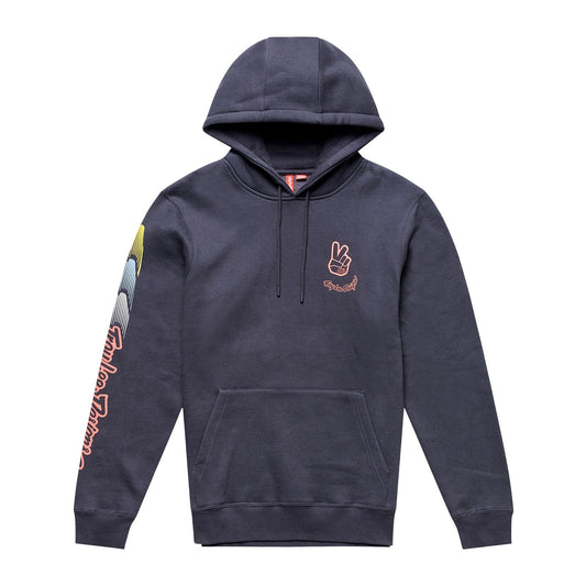 Pullover Hoodie Peace Out Carbon / Black