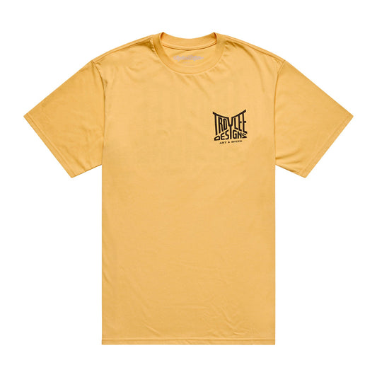 Short Sleeve Tee Handlebar Bleached Melon