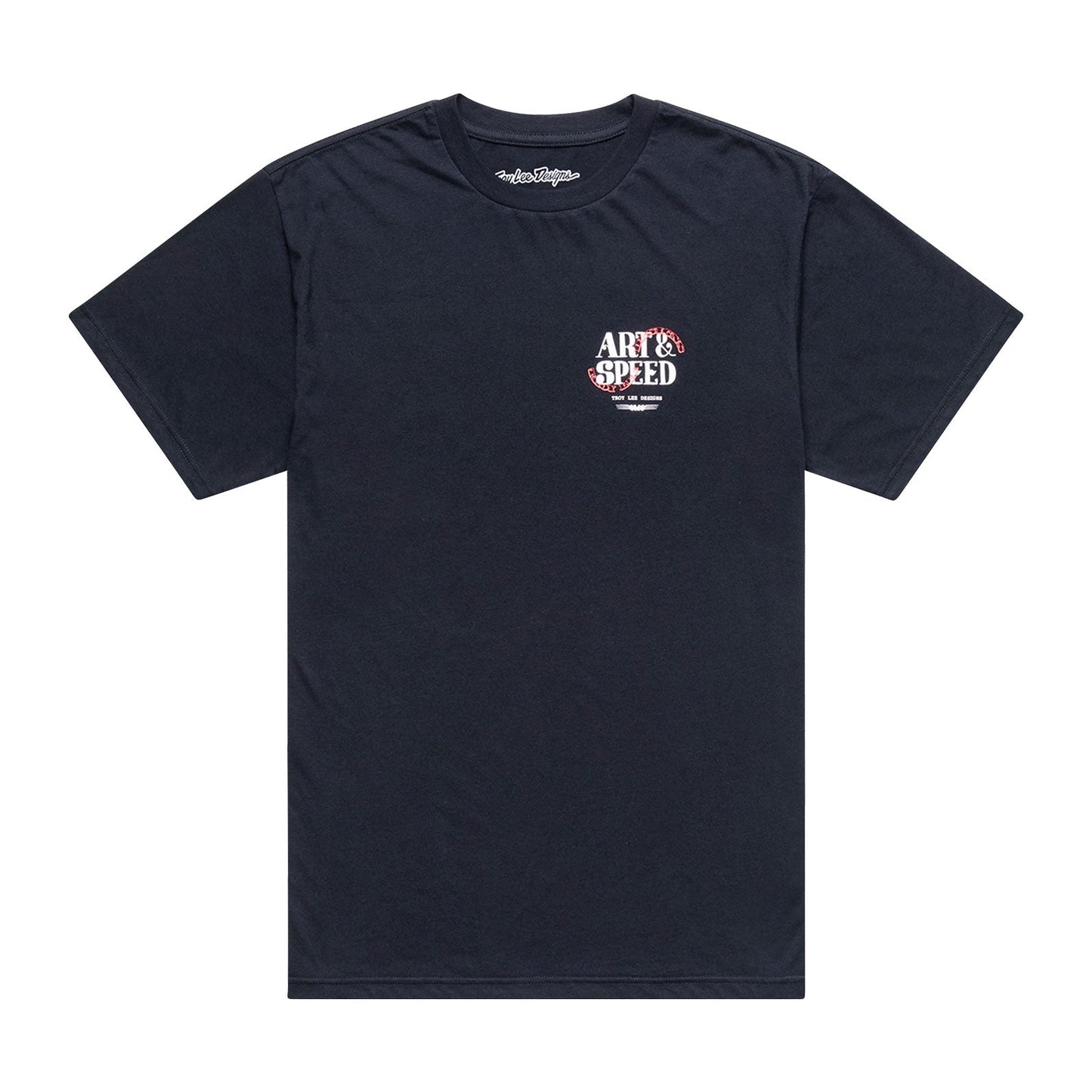 Short Sleeve Tee Pink Slips Black