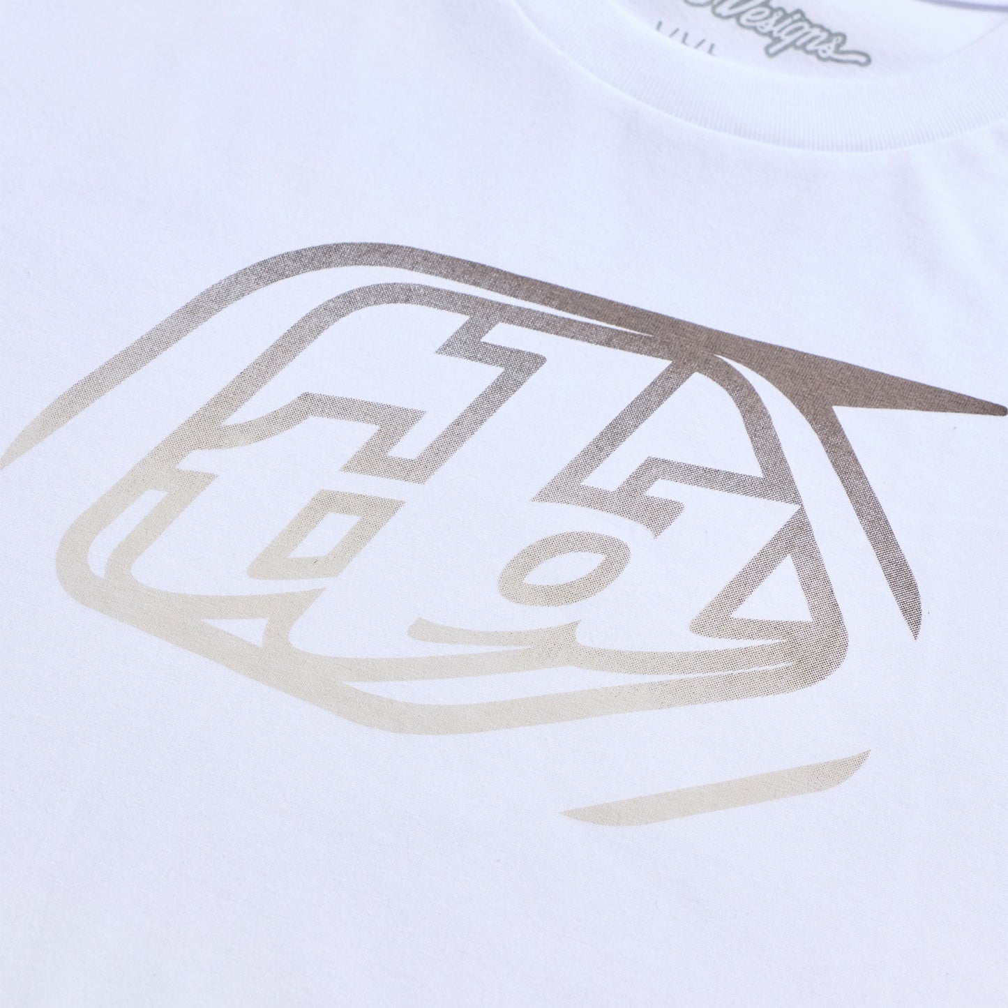 Short Sleeve Tee Badge White