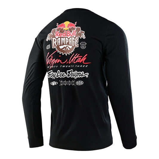 Long Sleeve Tee TLD Redbull Rampage Scorched Black