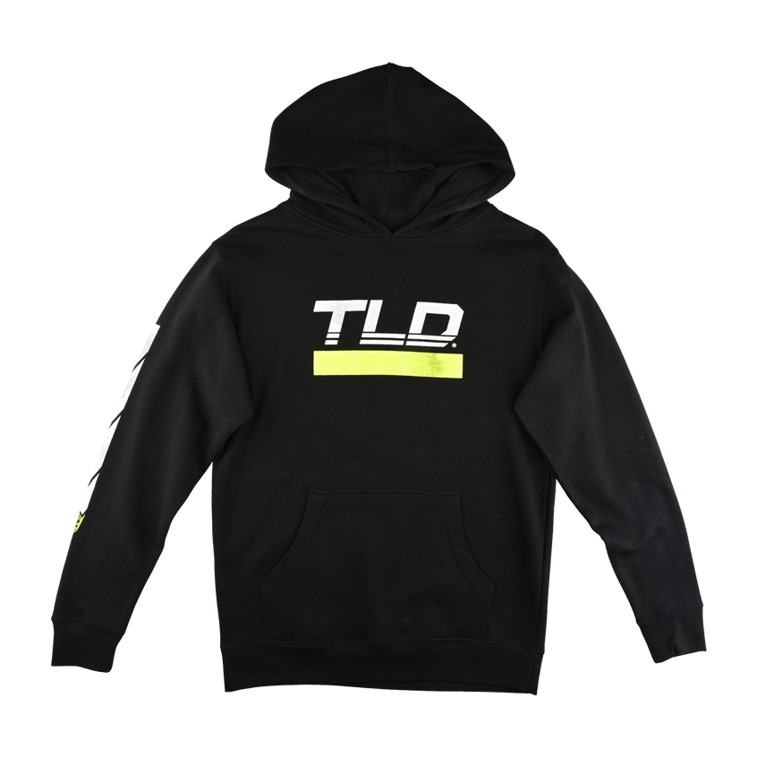 Youth Pullover Hoodie Speed Black