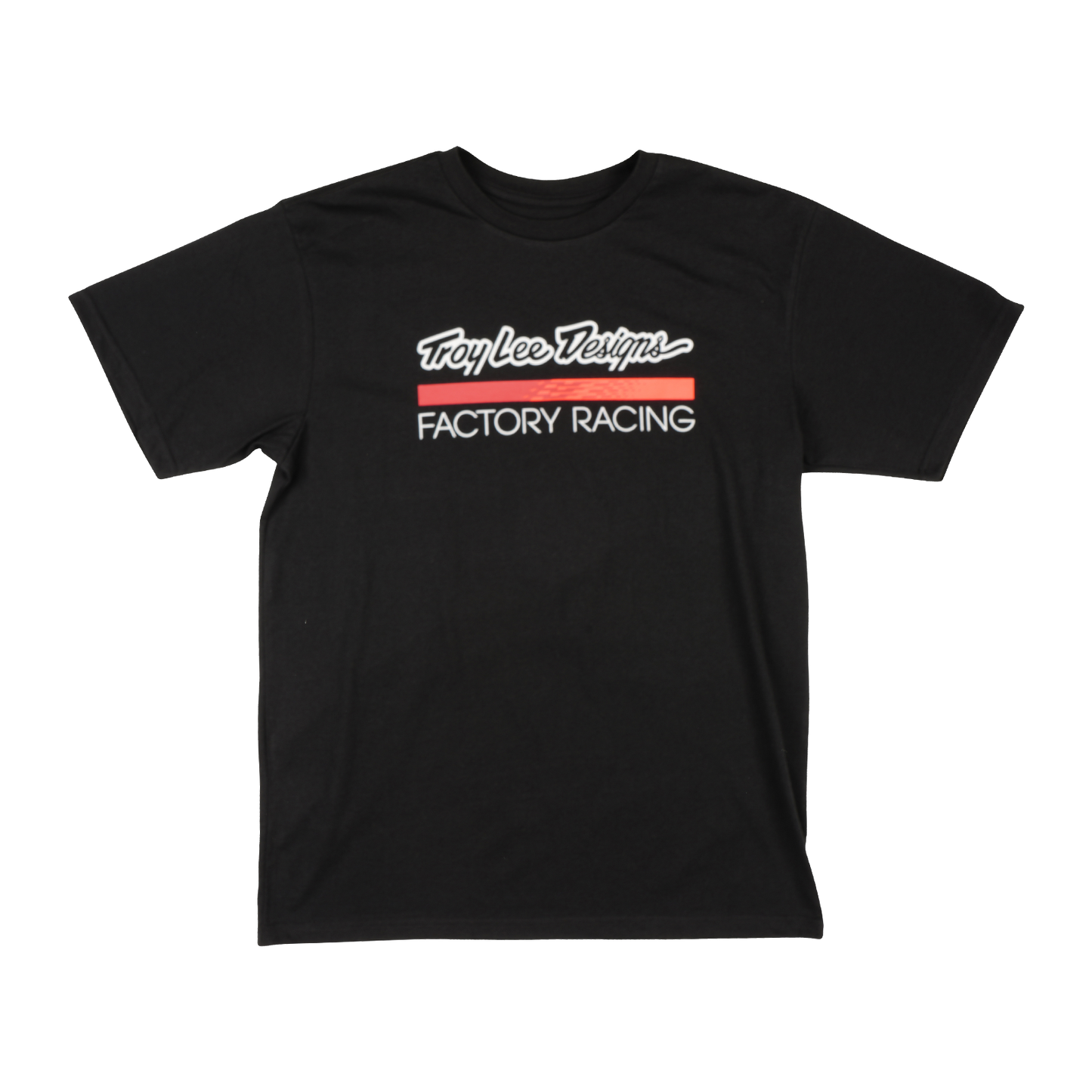 Short Sleeve Tee Troy Lee Designs Factory Racing Black / Red