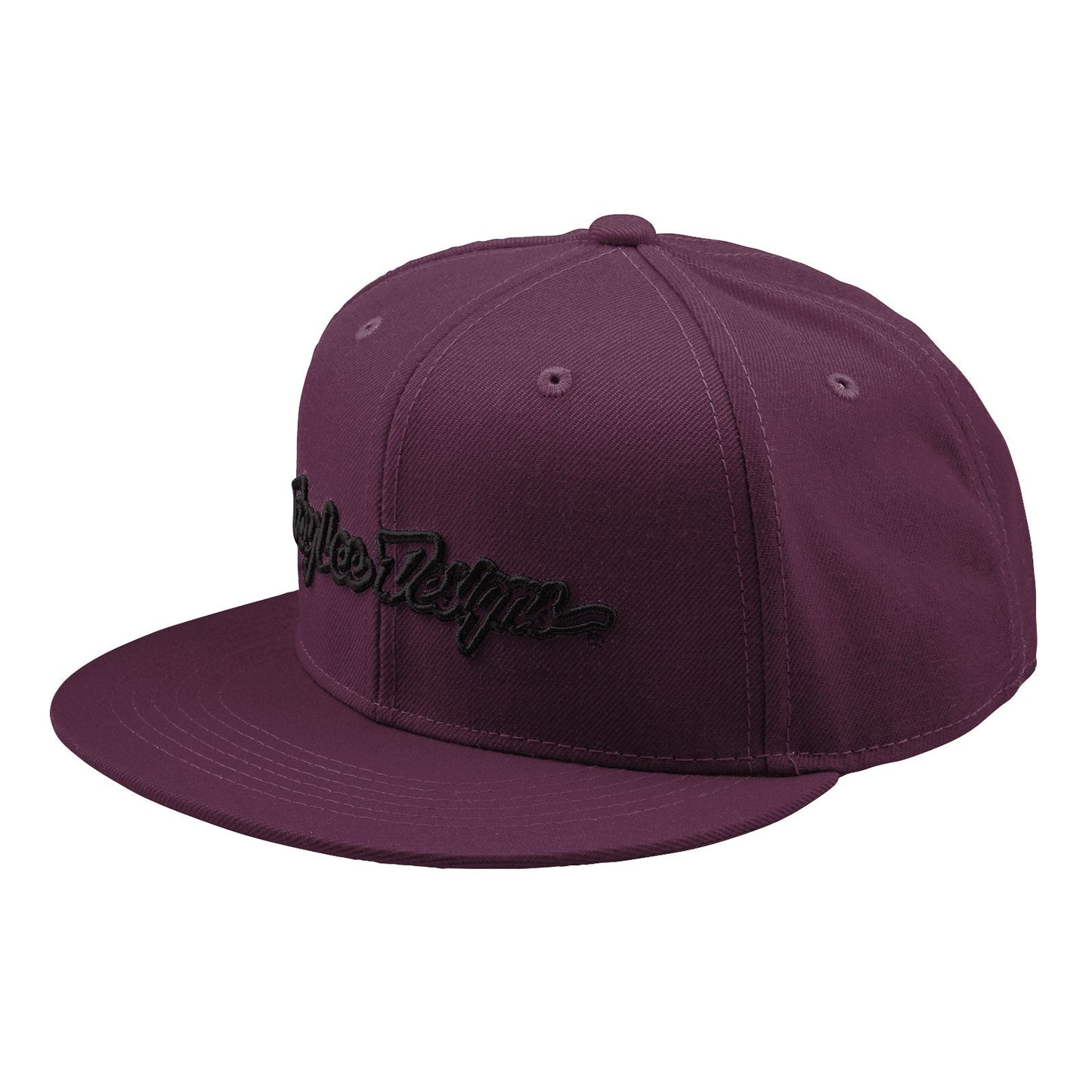 Flat Bill Snapback Signature Sangria