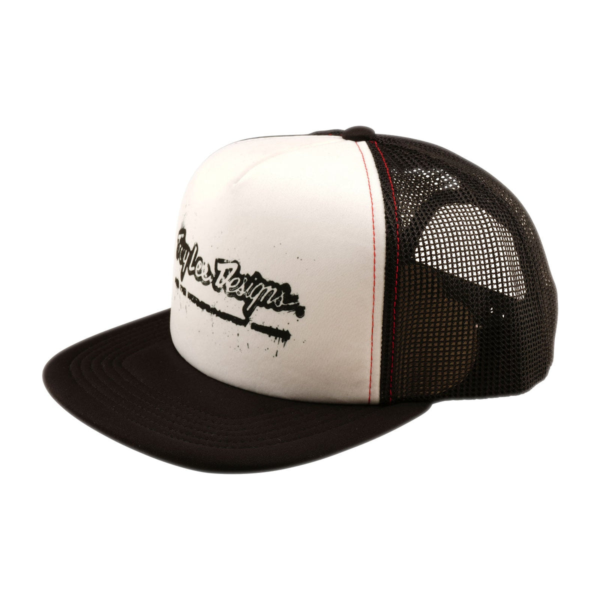 Tracker Snap Back Trucker Snapback Repeat Black / White – Troy Lee Designs UK