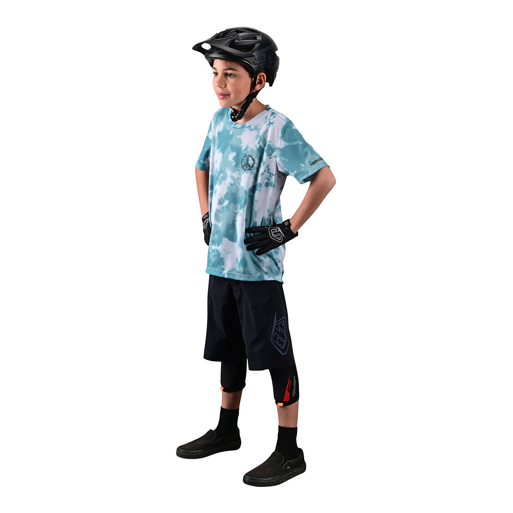 Troy Lee Youth Flowline SS Jersey Plot Ivy