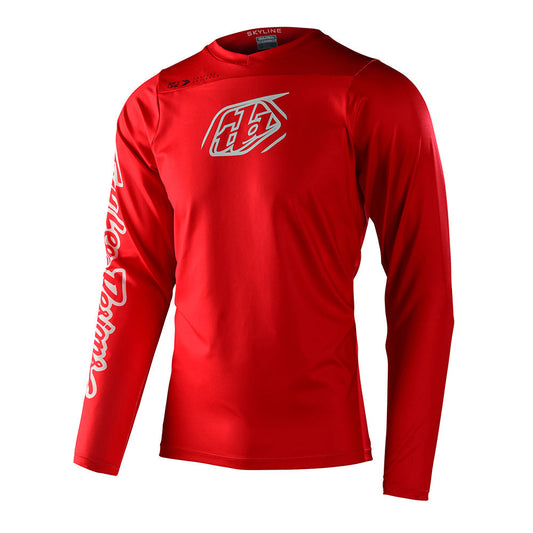 Skyline Long Sleeve Chill Jersey Iconic Fiery Red