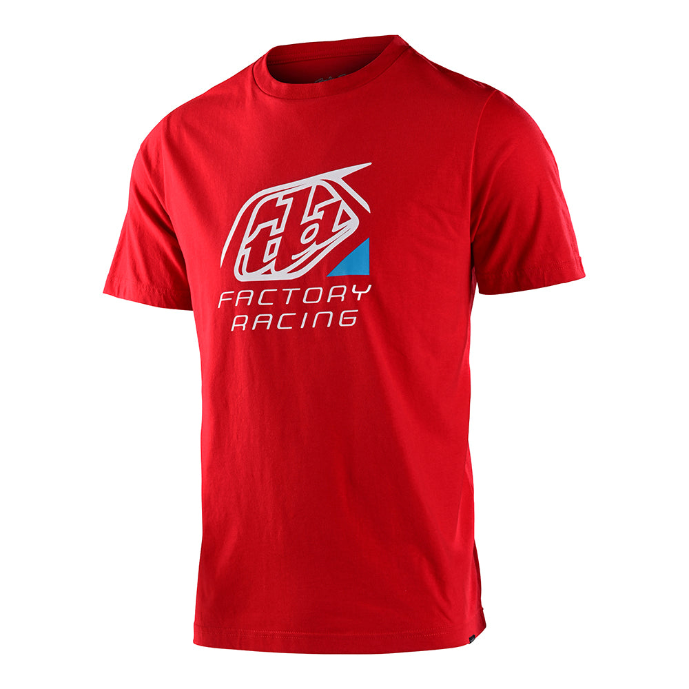 TLD Short Sleeve Tee TLD Factory Icon Red Red