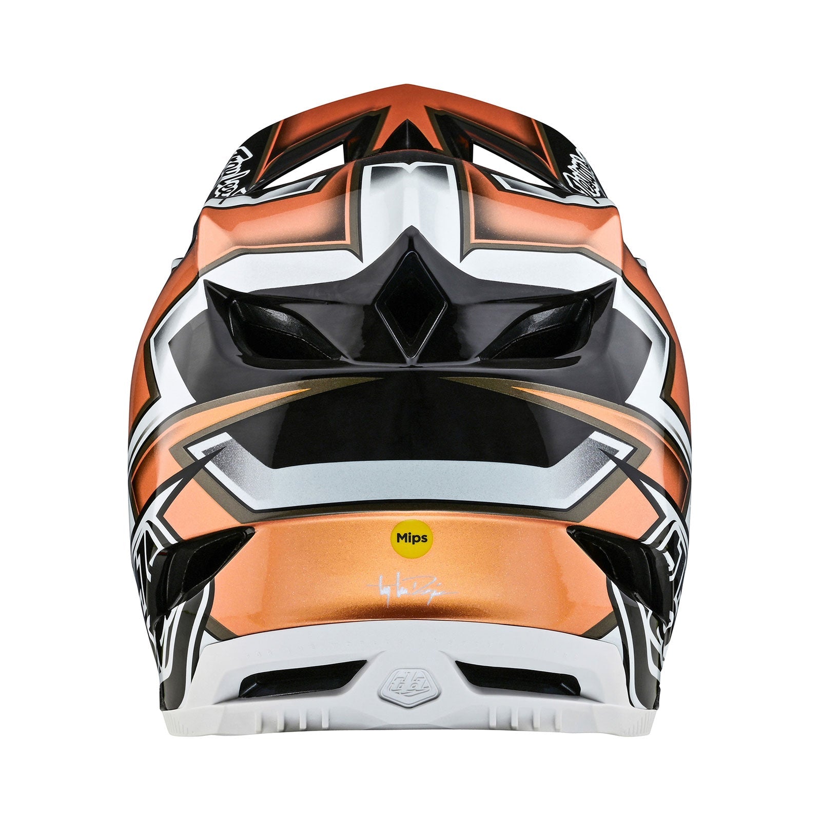 TLD D4 Carbon Helmet W/MIPS Ever Black / Gold