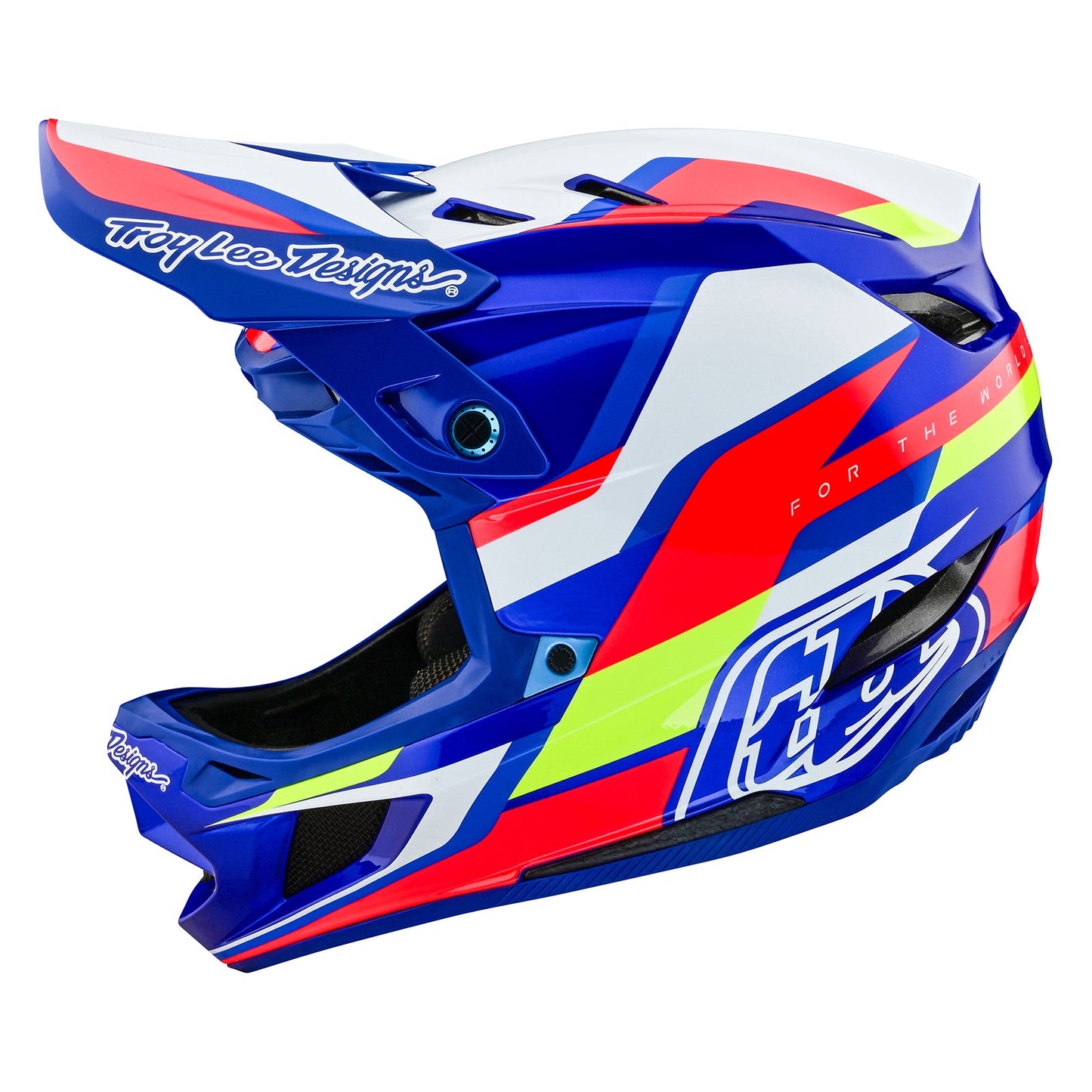 TLD D4 Composite Helmet Omega White / Blue