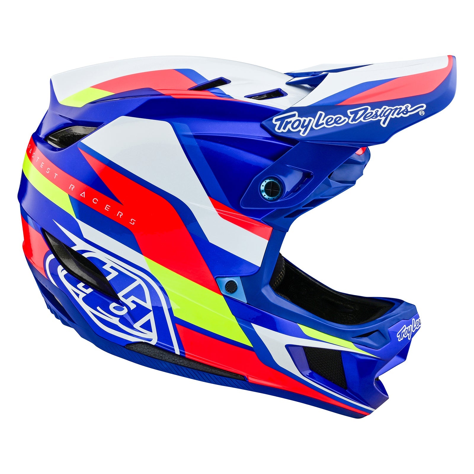 TLD D4 Composite Helmet Omega White / Blue