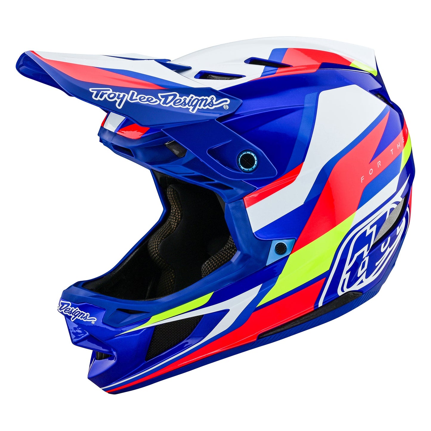 TLD D4 Composite Helmet Omega White / Blue