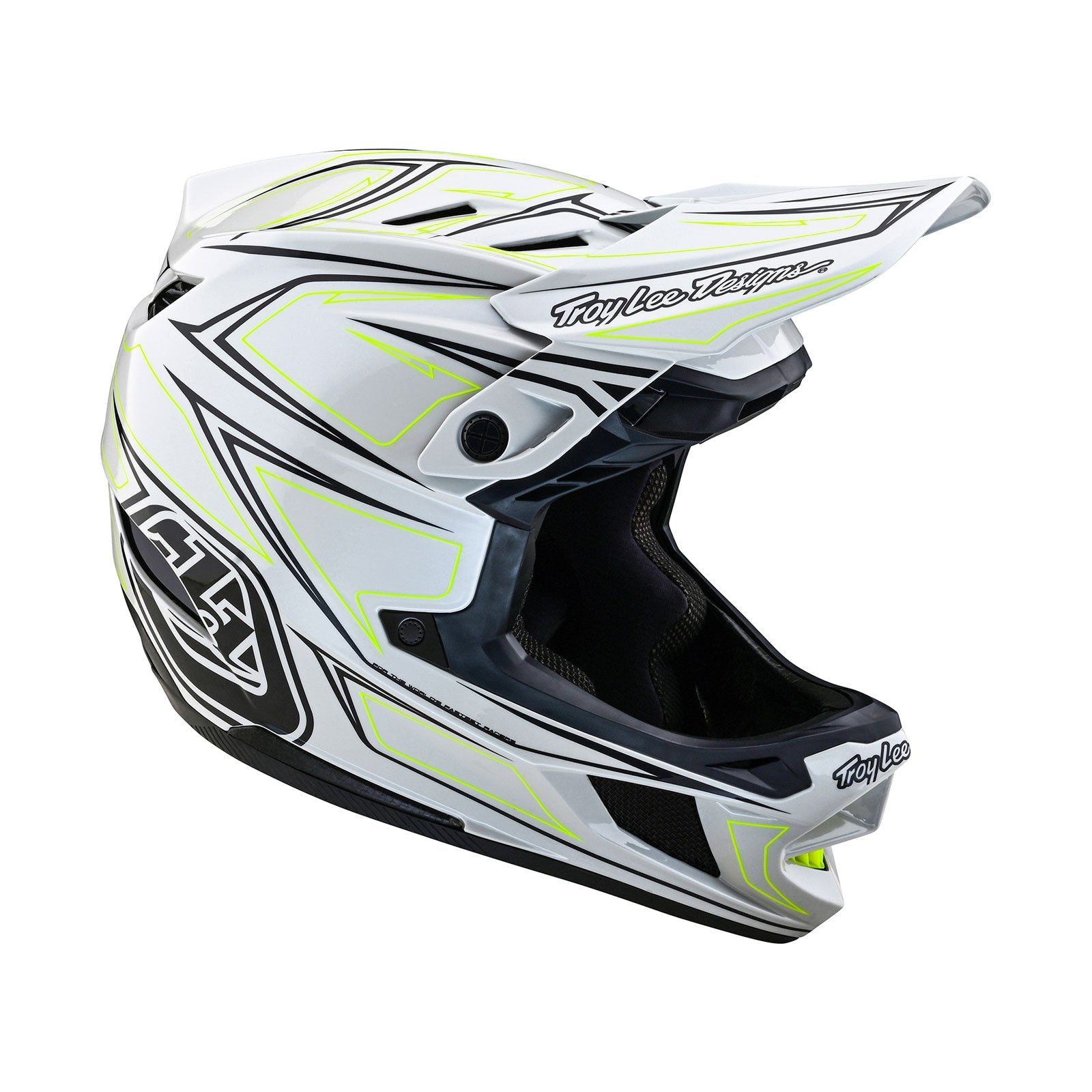 TLD D4 Composite Helmet W/MIPS Pinned Light Gray