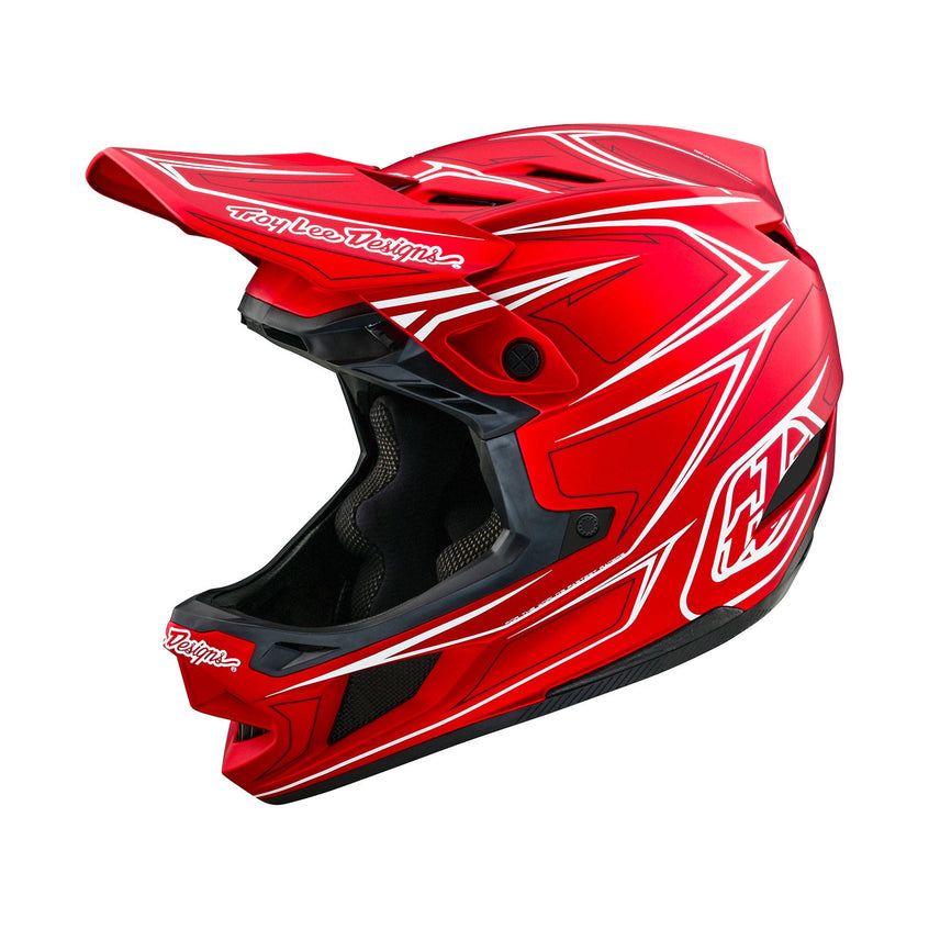 D4 Composite Helmet W/MIPS Pinned Red