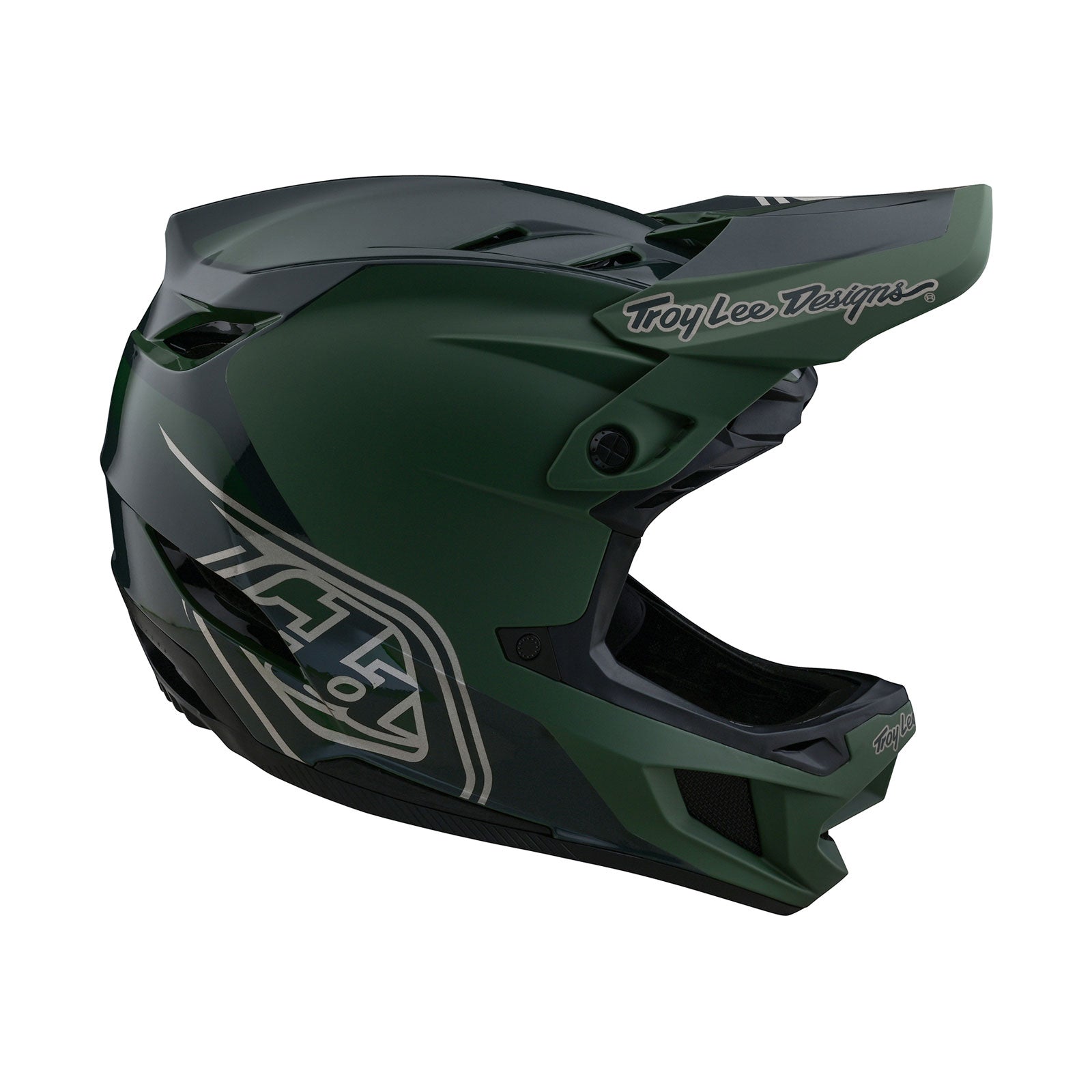 TLD D4 Polyacrylite Helmet W/MIPS Shadow Olive