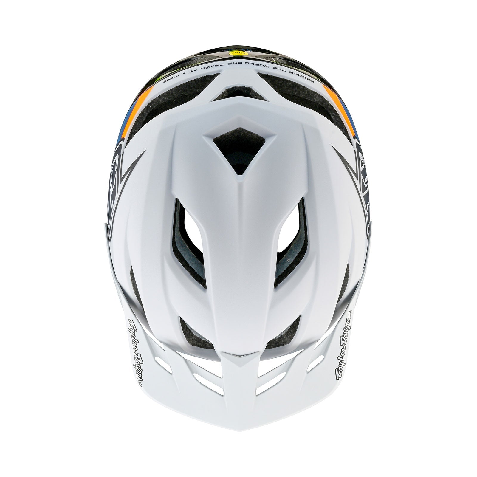 TLD Flowline SE Helmet Badge Light Grey / Charcoal