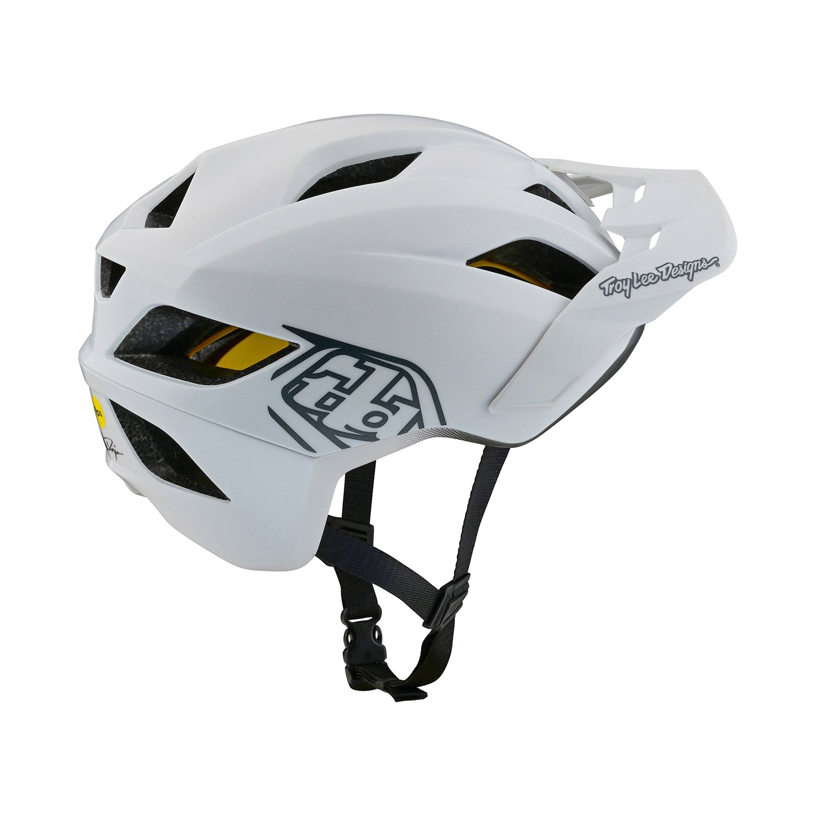 TLD Flowline Helmet W/MIPS Point White