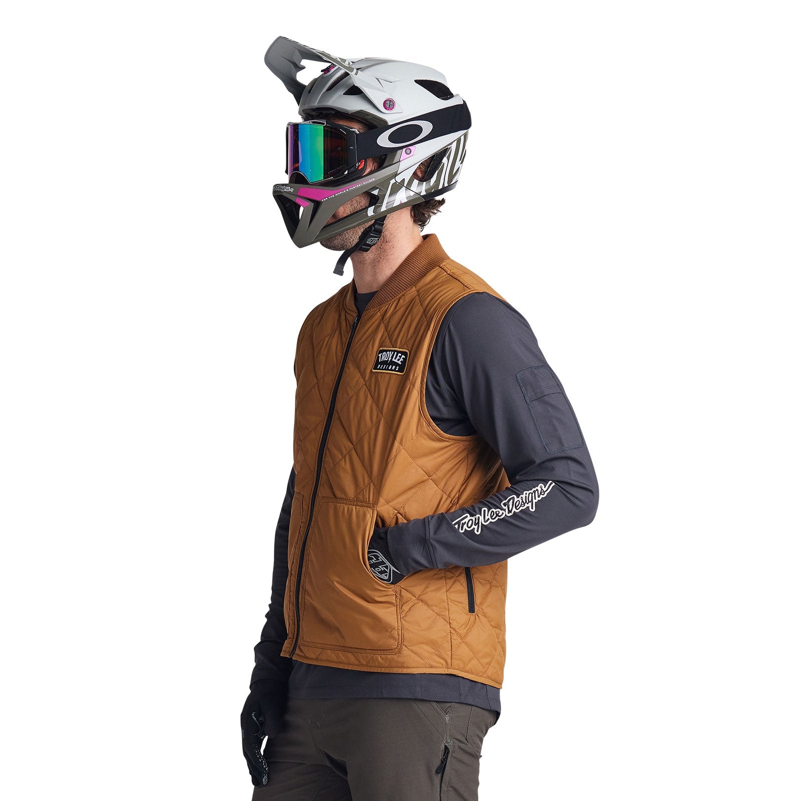 Black canvas motorcycle vest online