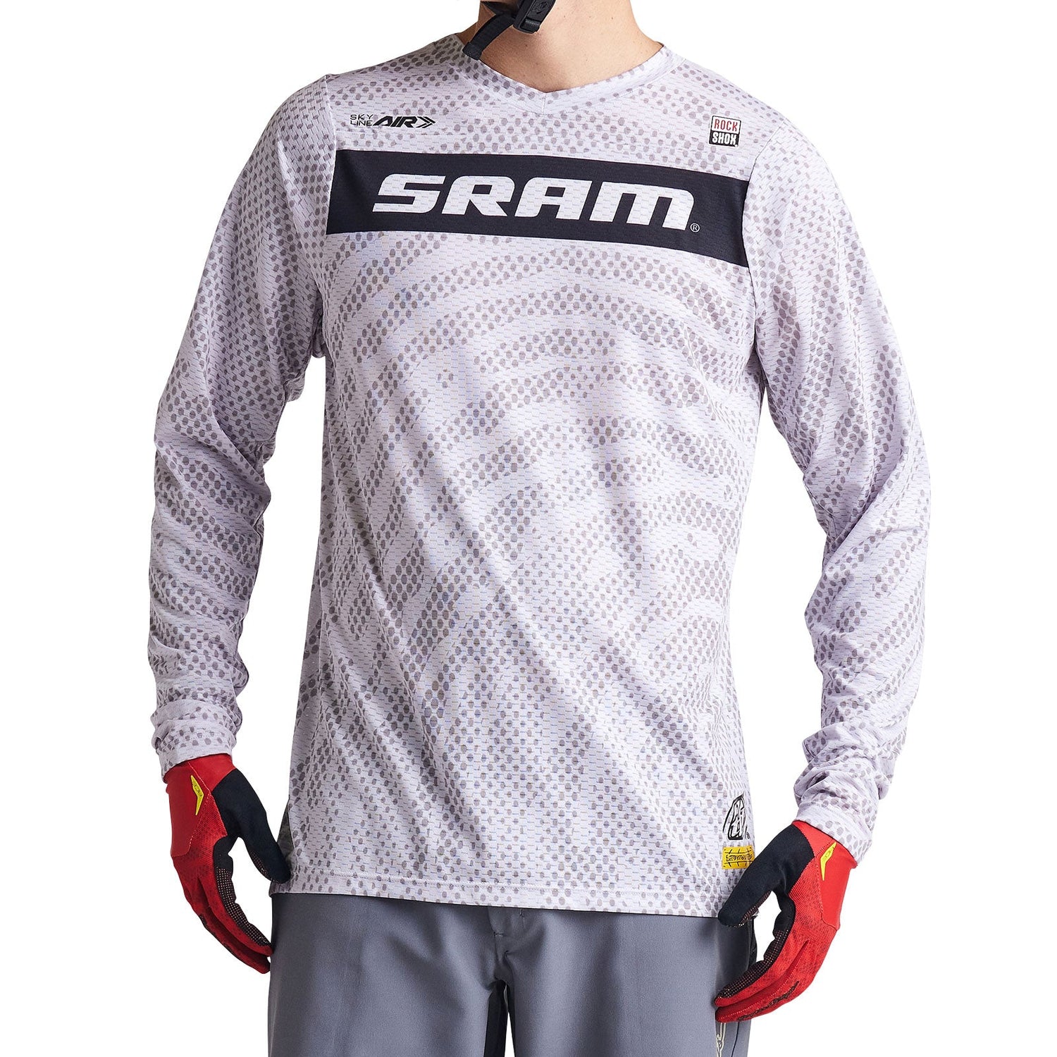 Troy Lee Skyline Air LS Jersey SRAM Roots Cement