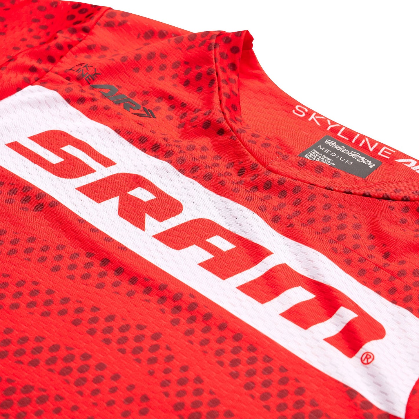 Troy Lee Skyline Air SS Jersey SRAM Roots Fiery Red