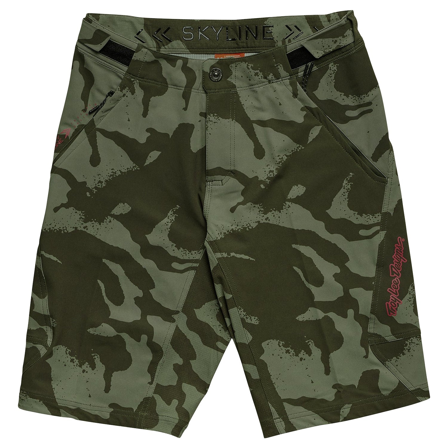 Troy Lee Skyline Short Shell Shadow Camo Olive