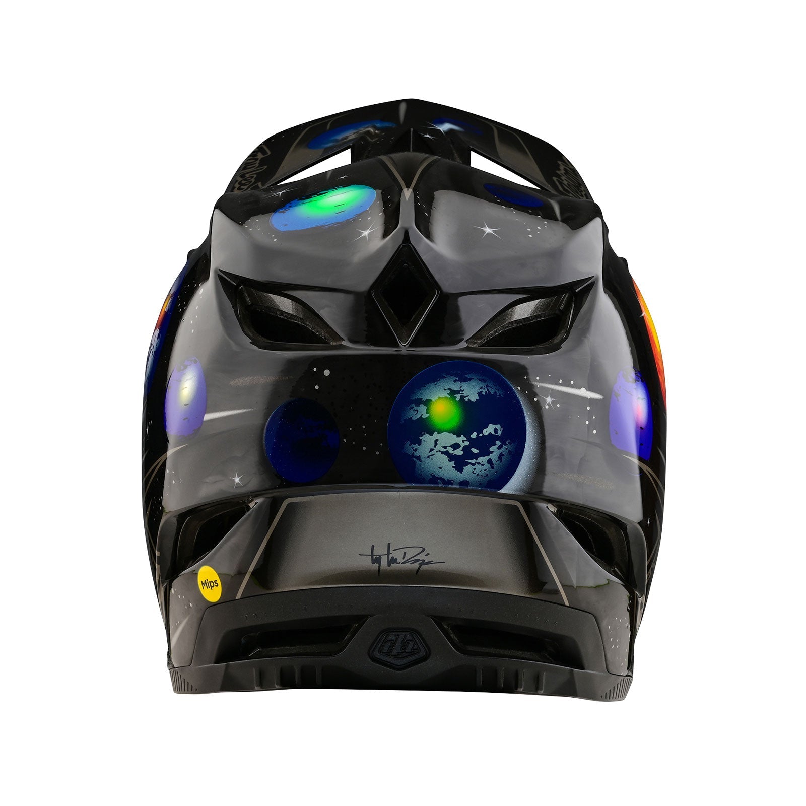 TLD D4 Carbon Helmet W/MIPS Spacian Black