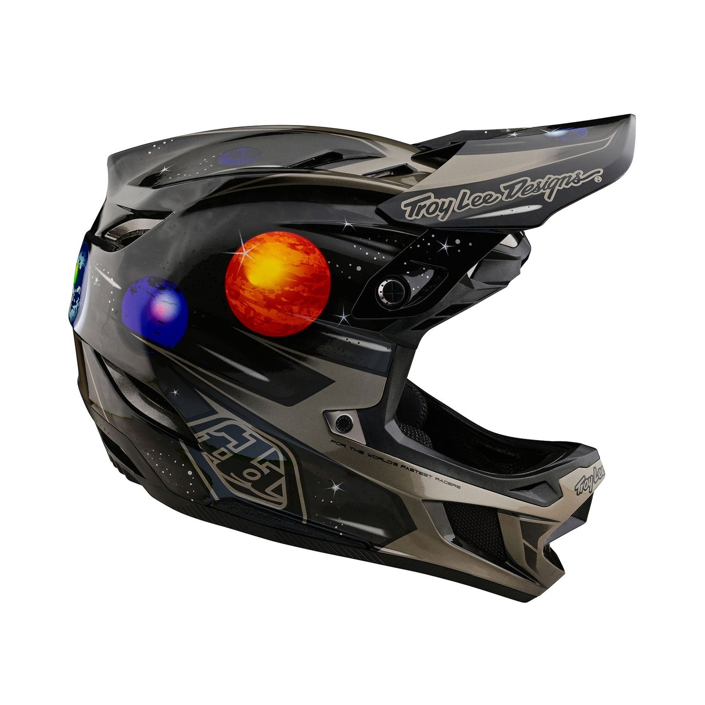 D4 Carbon Helmet W/MIPS Spacian Black – Troy Lee Designs UK
