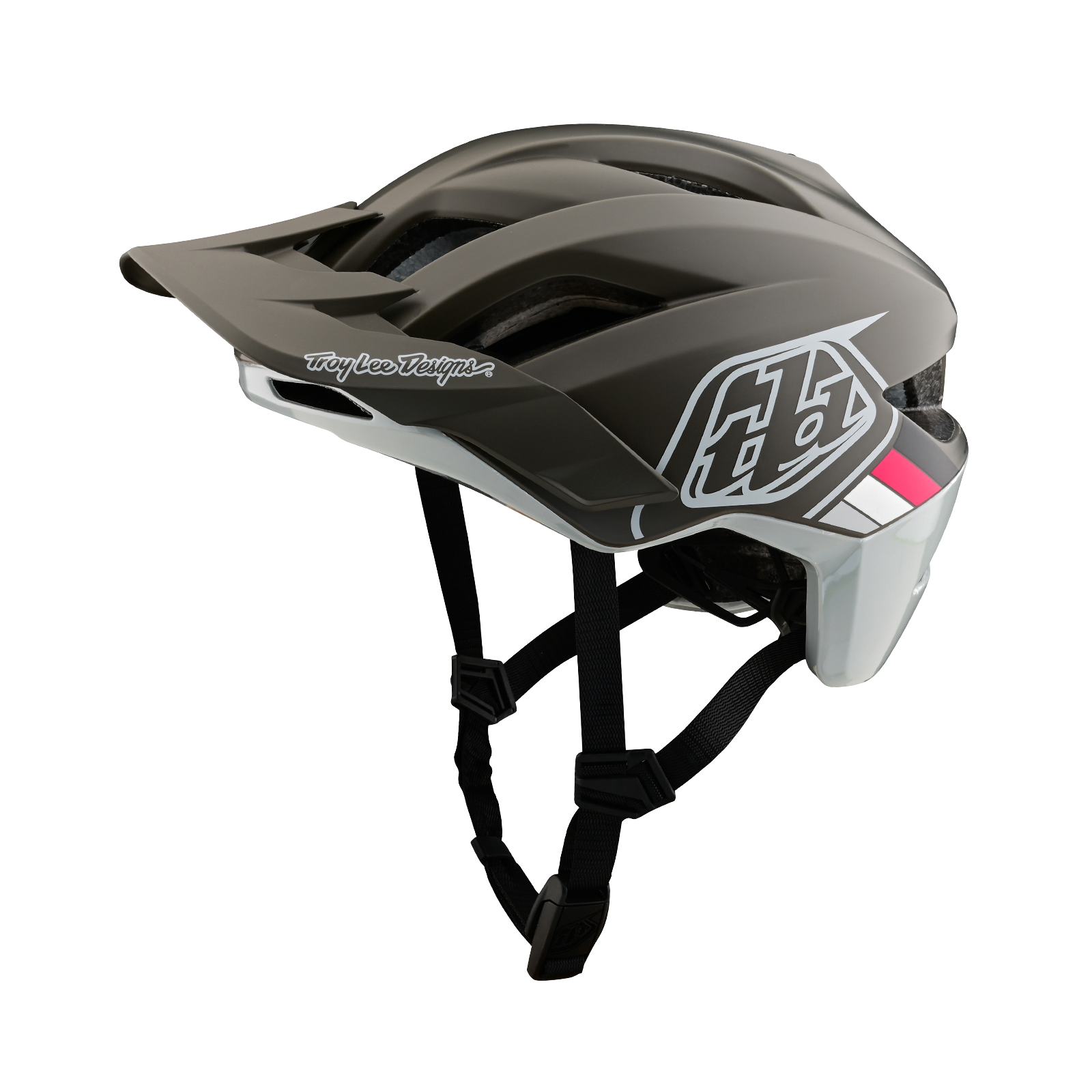 TLD Flowline SE Helmet  Badge Olive